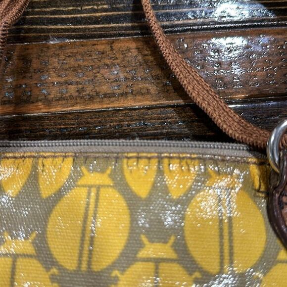 Fossil Key Per Ladybug Coated Canvas Crossbody Purse - Picture 10 of 14